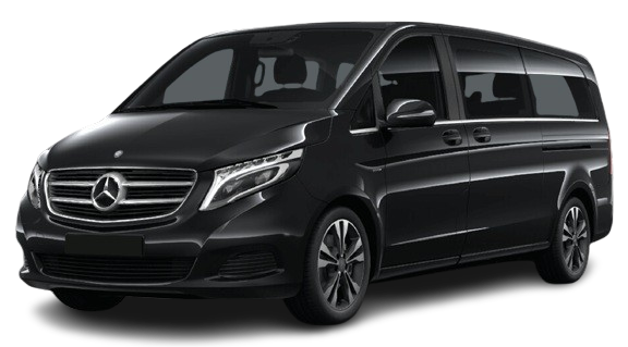 Spacious Mercedes V-Class for airport transfers and group travel